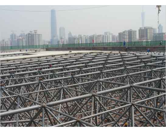 奉化新建铁路干线广州调度网架工程